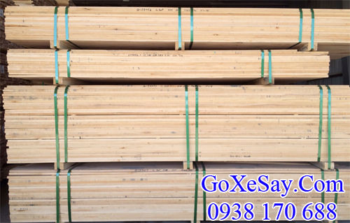 gỗ thích mềm nguyên kiện nhập khẩu