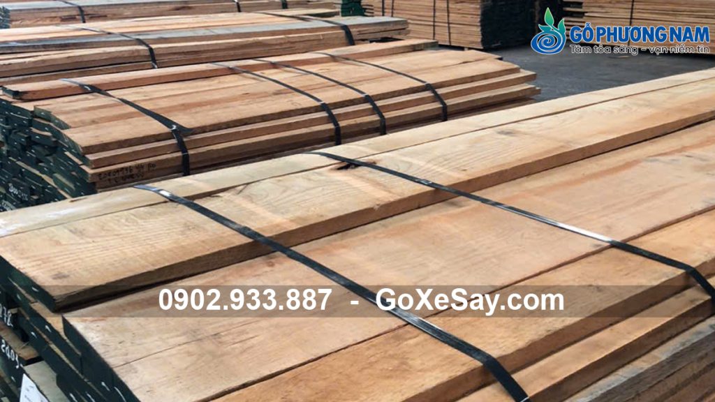 Chuyên cung cấp gỗ sồi đỏ xẻ sấy nhập khẩu
