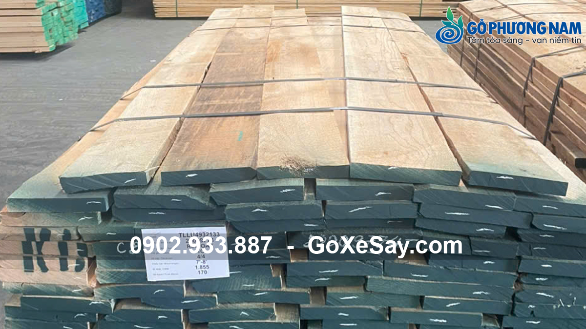 Cung cấp gỗ sồi đỏ cho xưởng nội thất uy tín