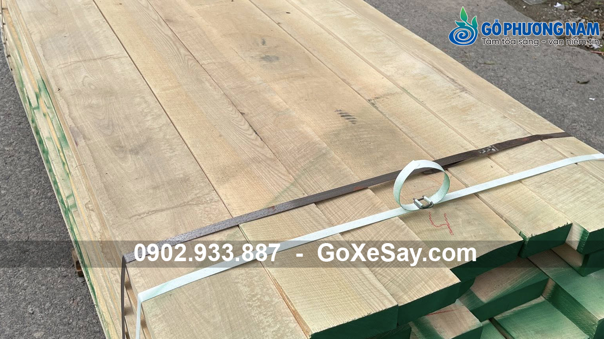 Bảng giá gỗ tần bì xẻ sấy nhập khẩu