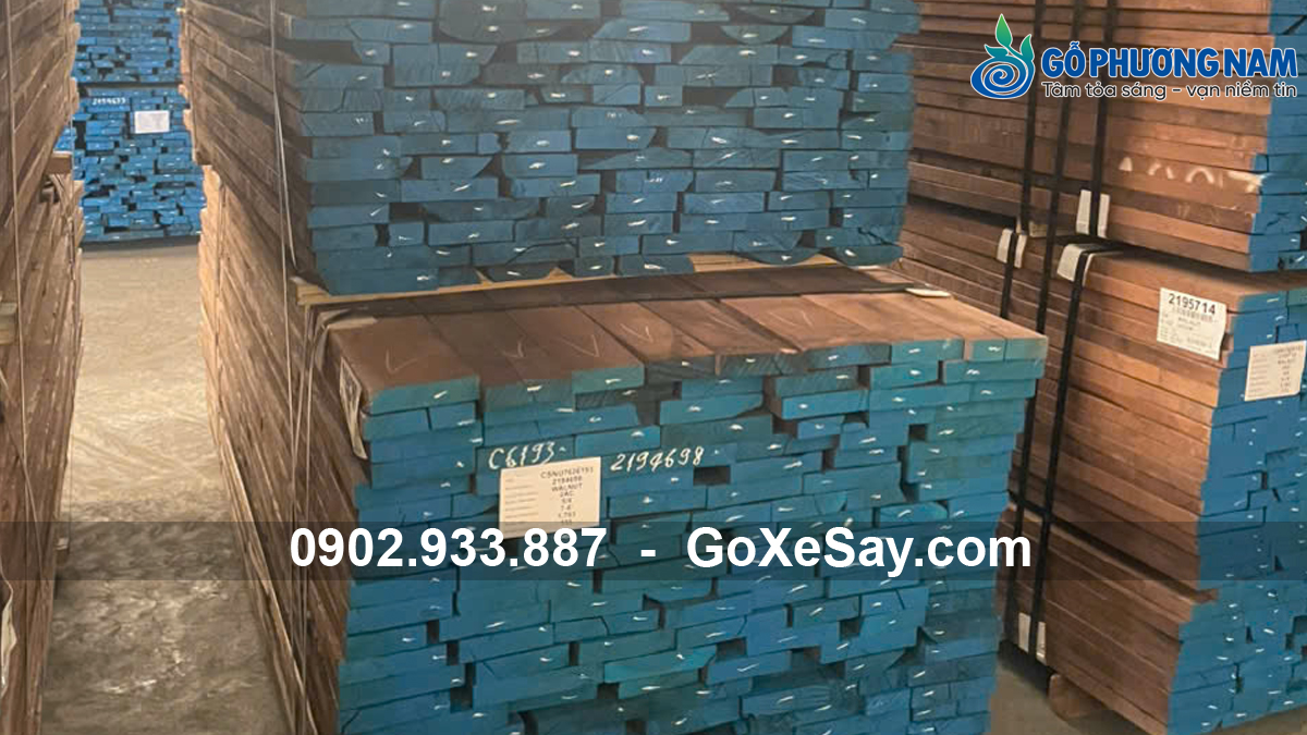 Báo giá gỗ óc chó Mỹ nhập khẩu giá sỉ chất lượng