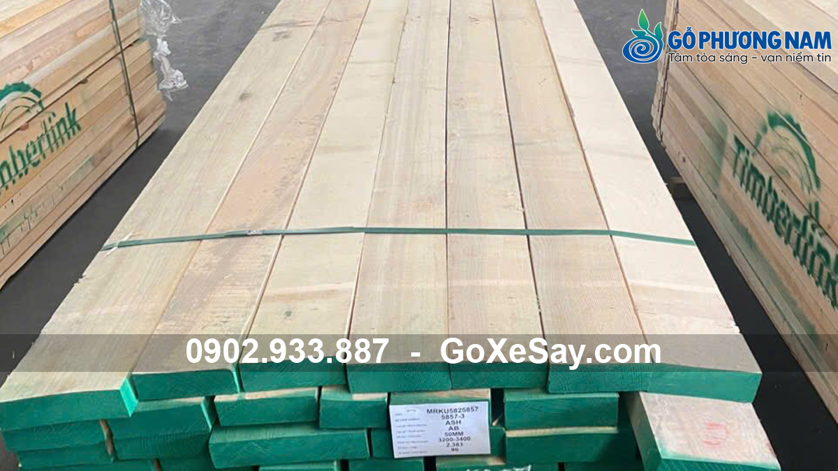 Mua gỗ tần bì xẻ sấy giá tốt