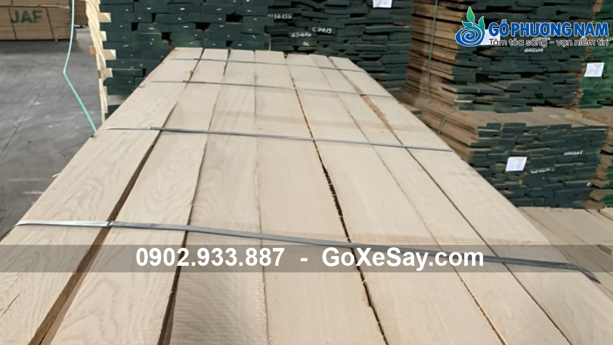 Báo giá gỗ sồi Mỹ nhập khẩu giá kho