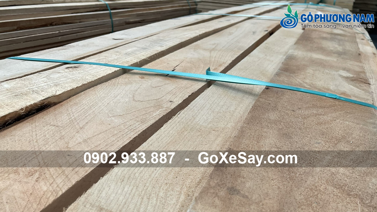 cung cấp gỗ sồi đỏ xẻ sấy ở Bình Dương