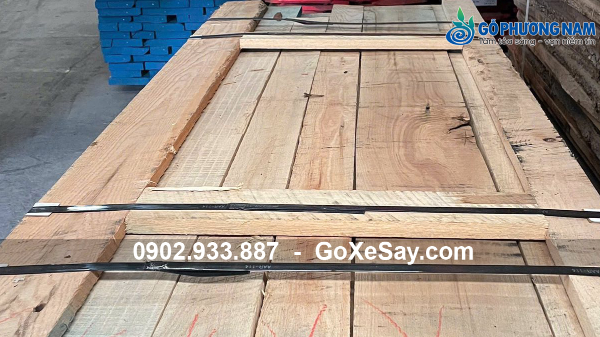 Giá gỗ sồi đỏ Mỹ nhập khẩu theo khối
