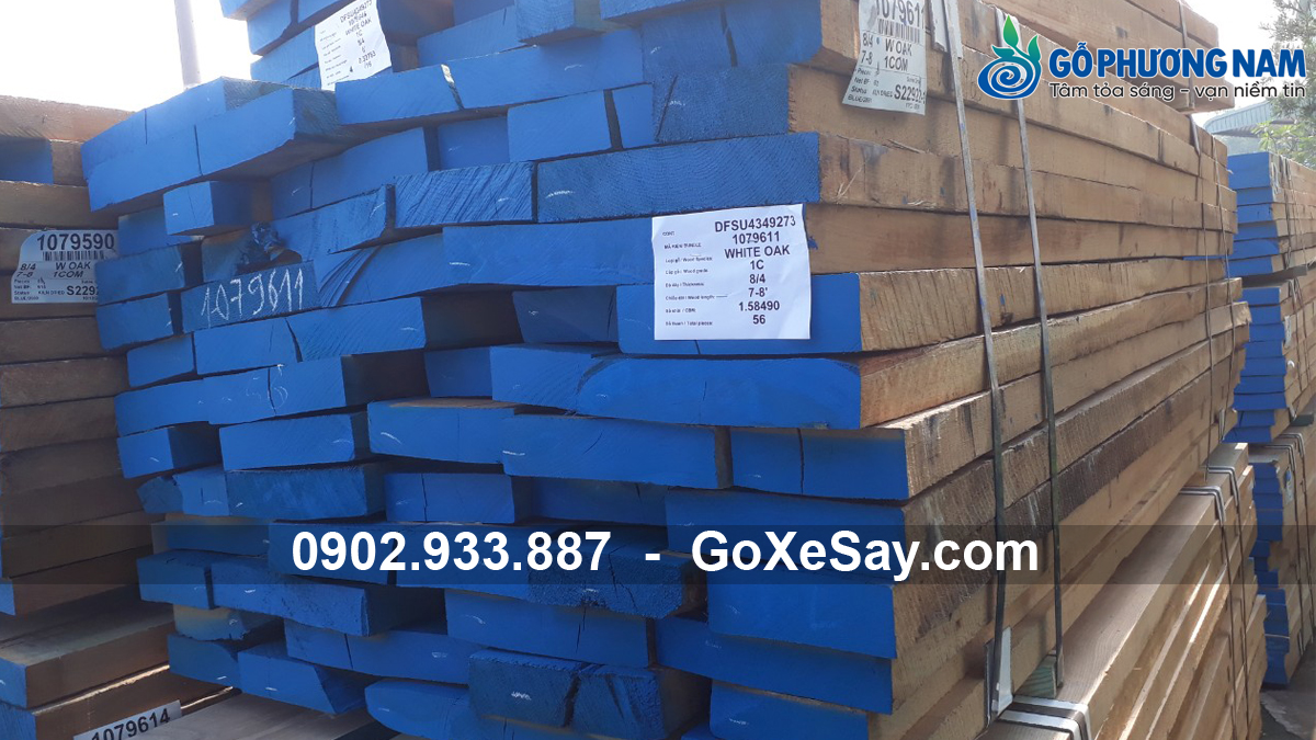 Gỗ sồi giá sỉ cho xưởng nội thất