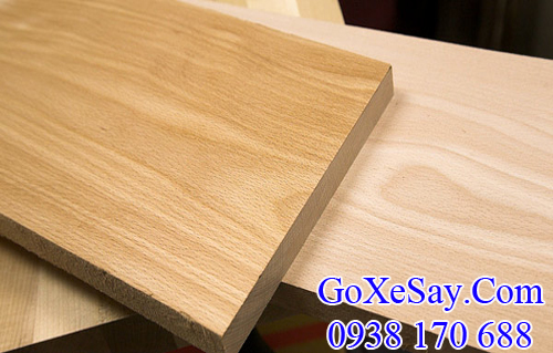 thanh gỗ beech xẻ sấy khi hoàn thành