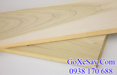 gỗ bạch dương (poplar) xẻ thanh nguyên liệu