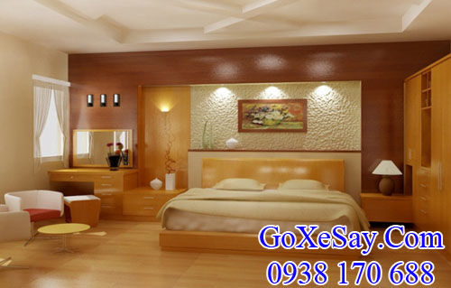 gỗ sồi mỹ (gỗ usa oak) ốp tường