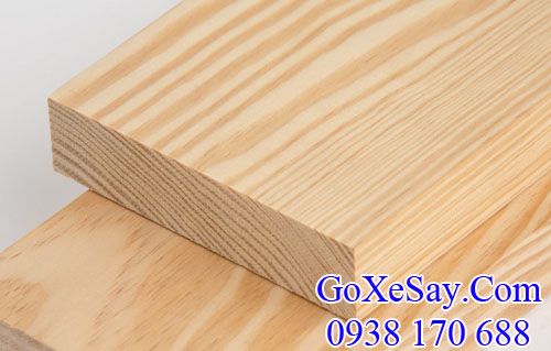 gỗ thông (pine) xẻ sấy nguyên liệu