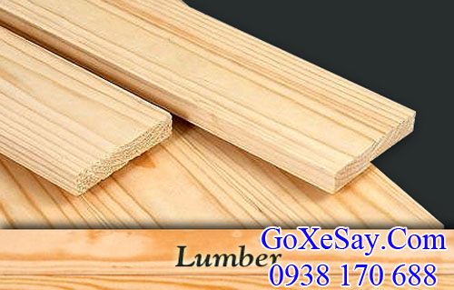 gỗ thông (pine) xẻ sấy