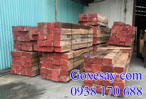 Gỗ Teak xẻ hộp nguyên liệu